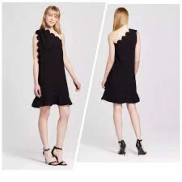 Victoria Beckham for Target | Dresses | Victoria Beckham Womens Dress 3x Black Off Shoulder Mini Scallop Details | Poshmark Victoria Beckham for Target | Dresses | Victoria Beckham Womens Dress 3x Black Off Shoulder Mini Scallop Details | Poshmark